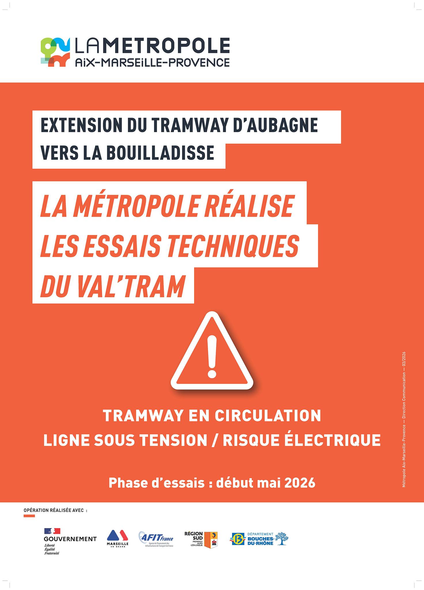 Démarrage des essais dynamiques du Val’Tram